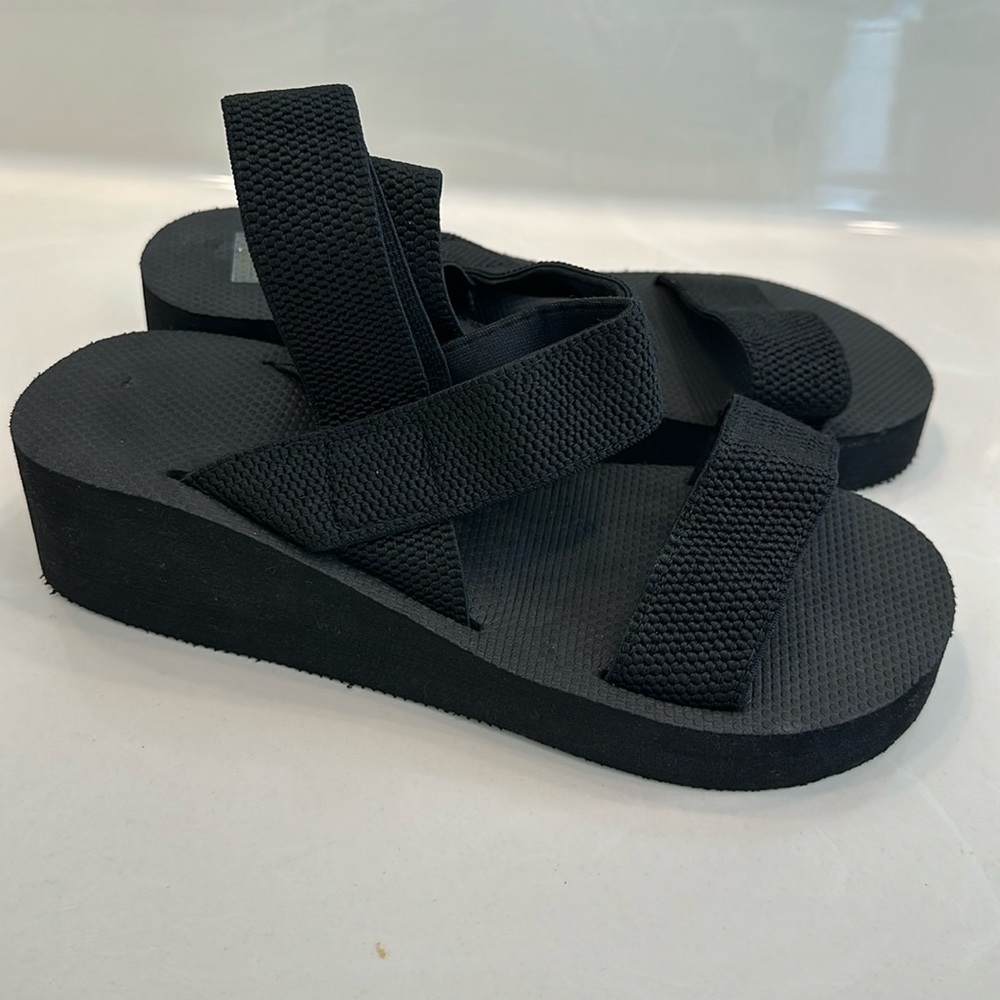 New platform sandals
